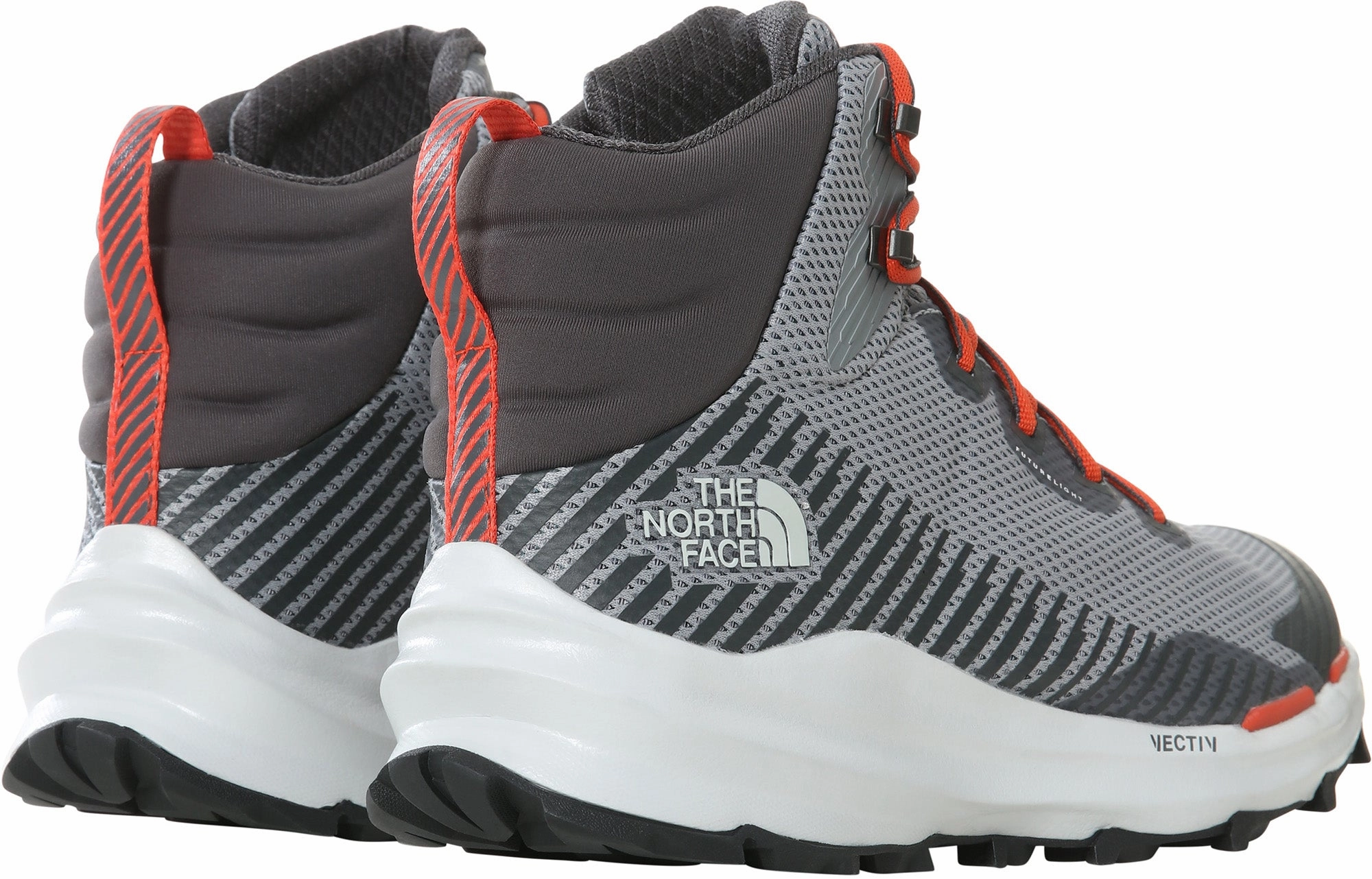 4e Hiking Boots The North Face Vectiv FastPack Mid FutureLight Mens Walking Boots - Grey