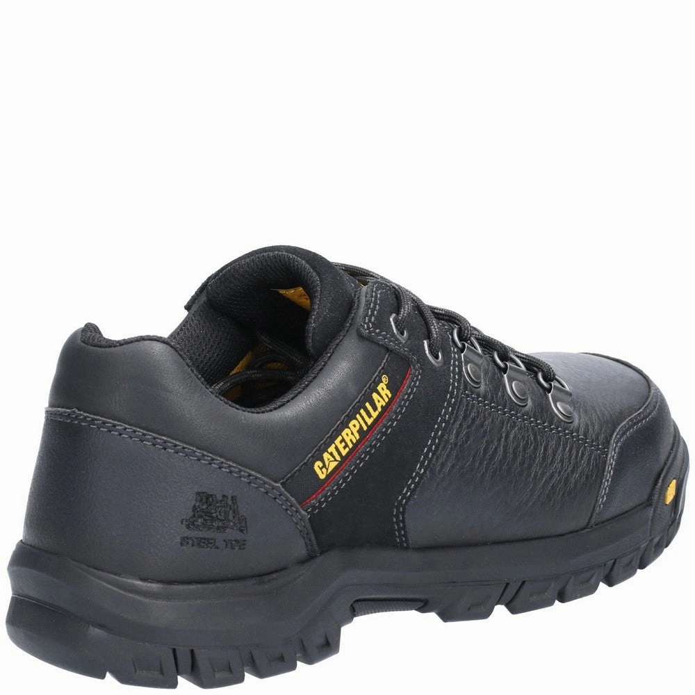 Caterpillar Extension Lace Up Safety Shoe Firemen Boots