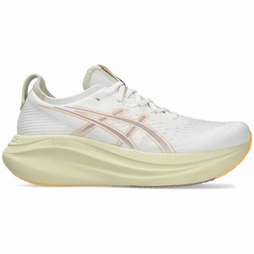 Asics Gore Tex Trail Shoes Men's Gel-Nimbus 27 Running Shoes White / Fawn