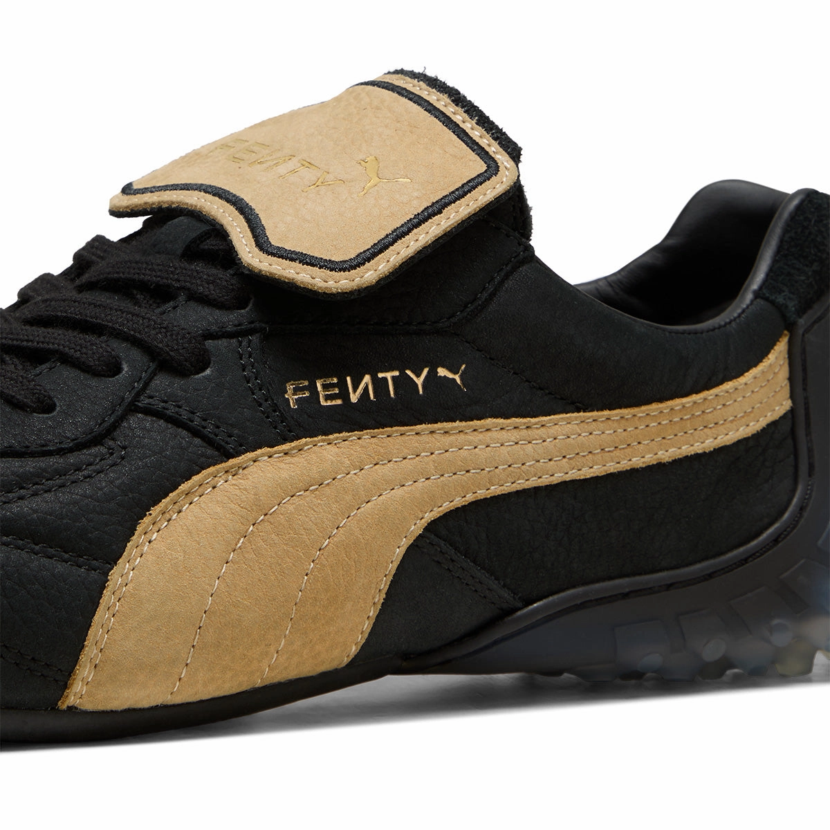 Puma One 8 Cricket Shoes   FENTY Avanti LS 'Puma Black Prairie Tan'