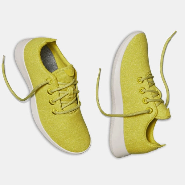 Allbirds Wool Runners - LIMITED EDITION: Elephant Grass(white Sole) Running Shoes With Springs