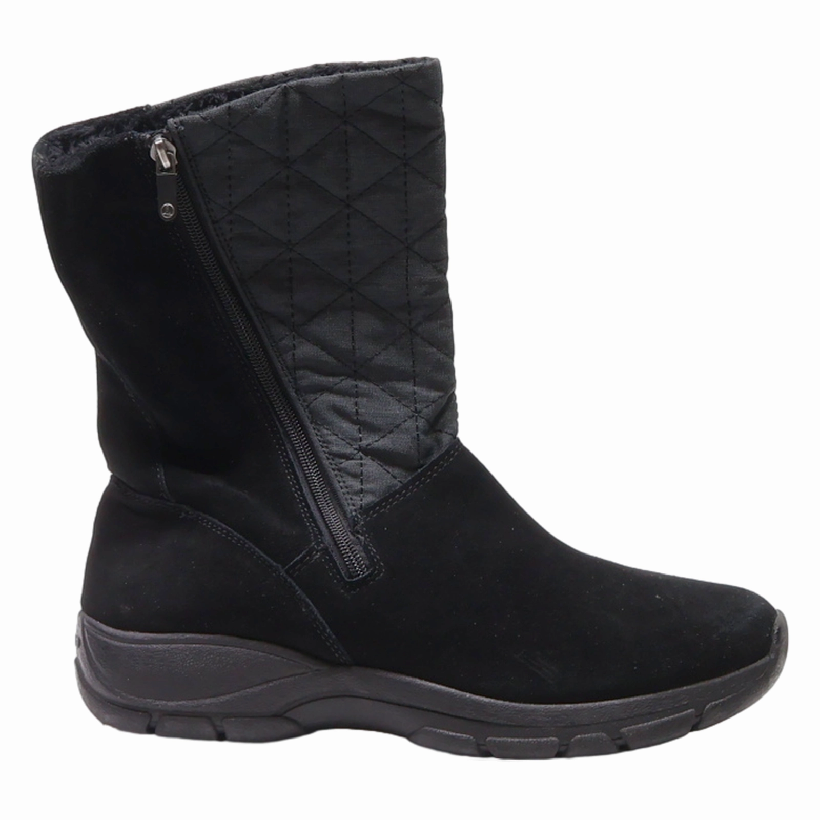 Columbia Winter Snow Boots LANDS END Snow Boots Black Synthetic Womens UK 9