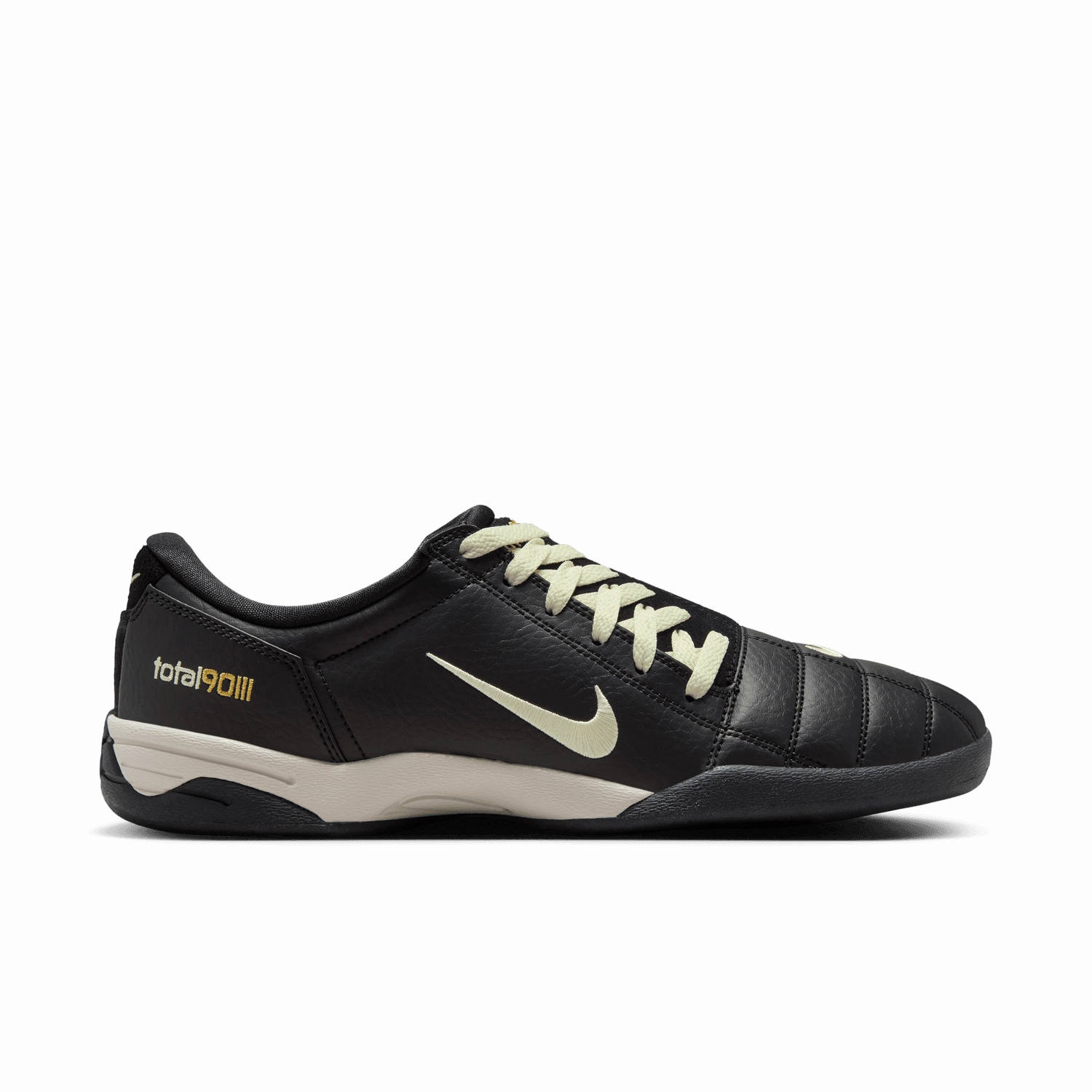 Nike Total 90 'Black/Metallic Gold' Soccer Cleat Bottoms