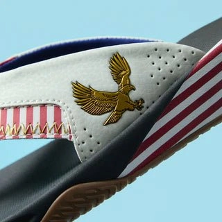 Reef Men's Fanning Flip Flops - Golden Eagle Black Decorate Your Own Flip Flops