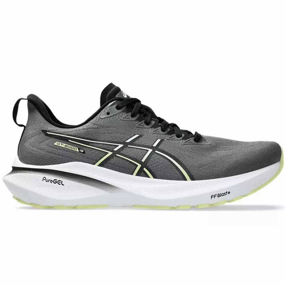 Men's Asics GT-2000 13, Carbon/Black, 11 4E Extra Wide Best Asics Golf Shoes