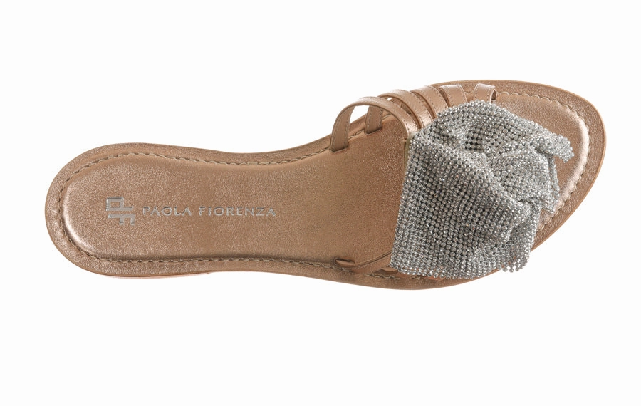 Pf Rabane Metallic Flats Shoes On Sale