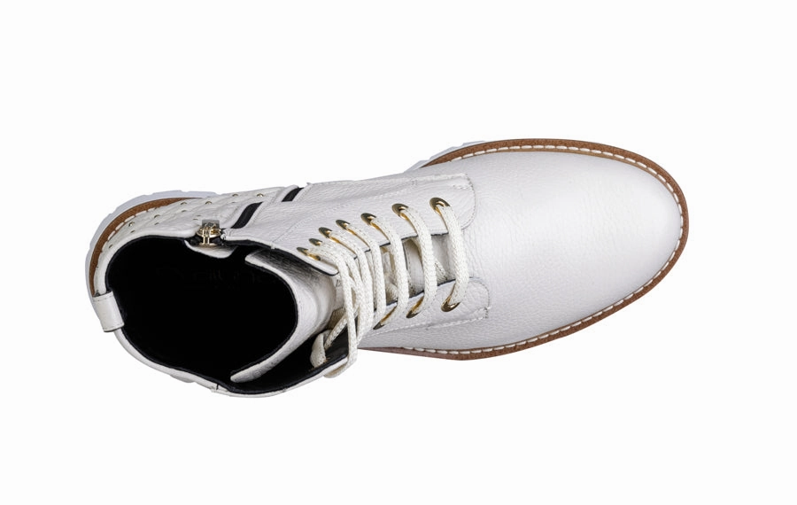 Best Chunky Ankle Boots Eva Omg White