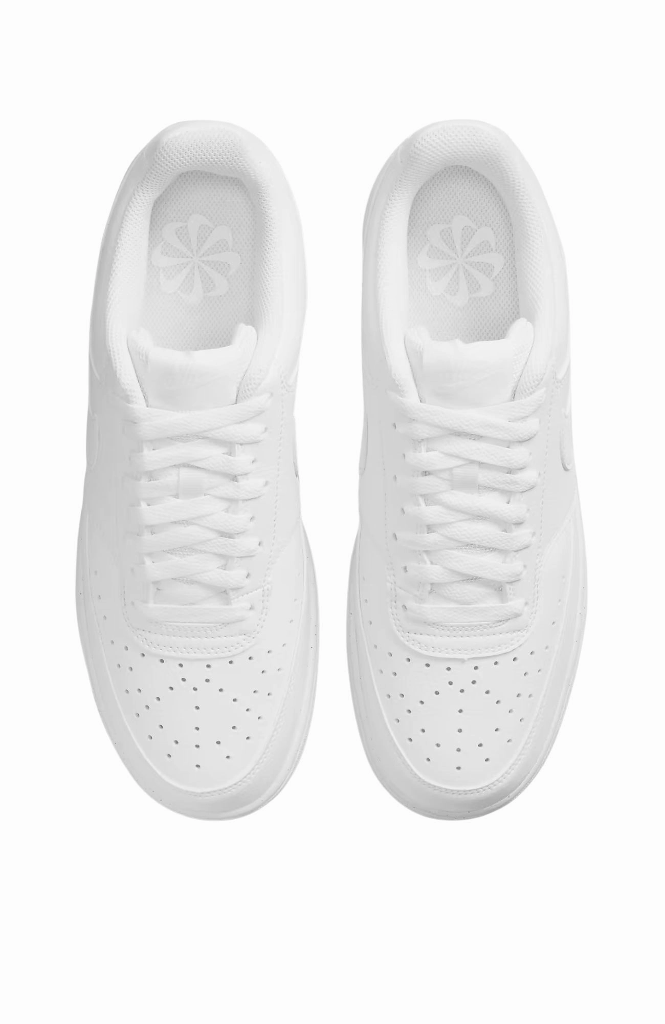 Flat Foot Basketball Shoes Nike Court Vision Low Next Nature White