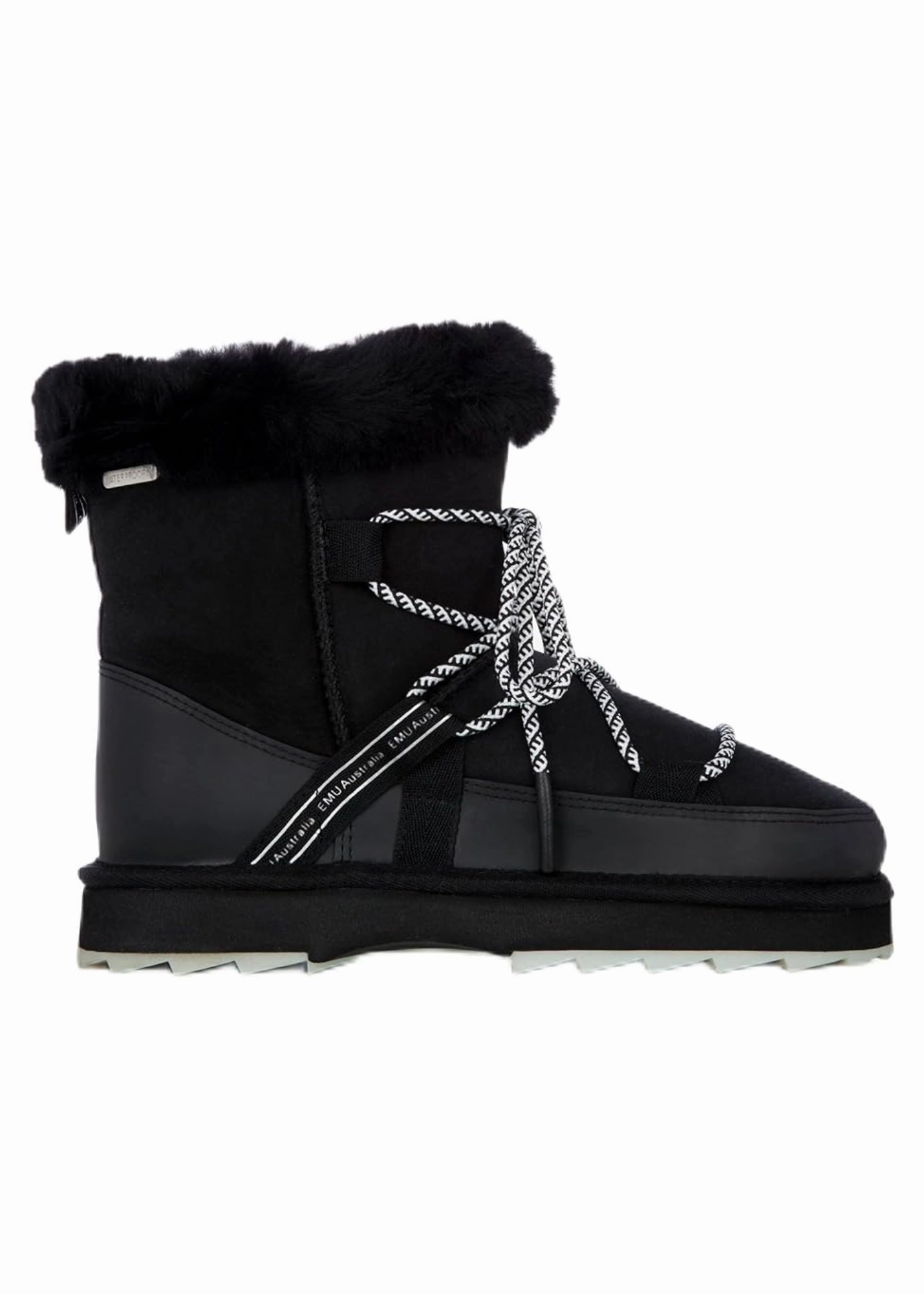 Merrell Wildwood Mid Leather Waterproof Hiking Boots EMU Australia Blurred Boot