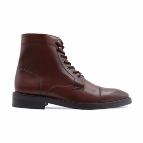Huckleberry Boots Suva - Men's Oxblood Calf Leather Boot