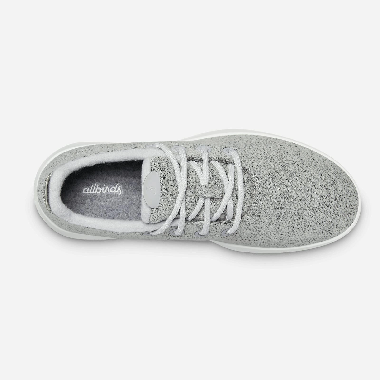 Good Shoes For Gym And Running Allbirds Wool Runners Mizzles - CLASSICS: Light Gray Color (White Sole)