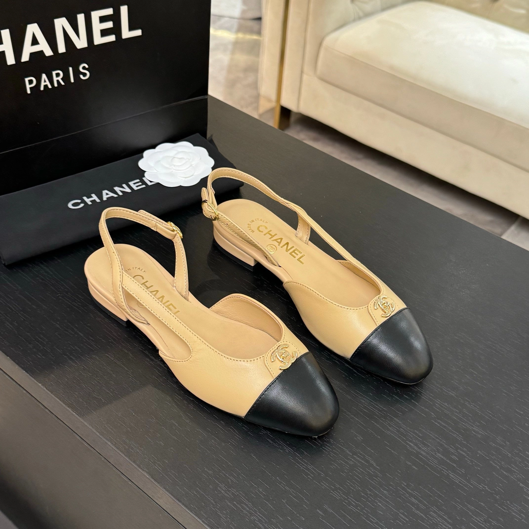 SE1718 Chanel Slingback / 25mm/65mm/90mm / Size5-11