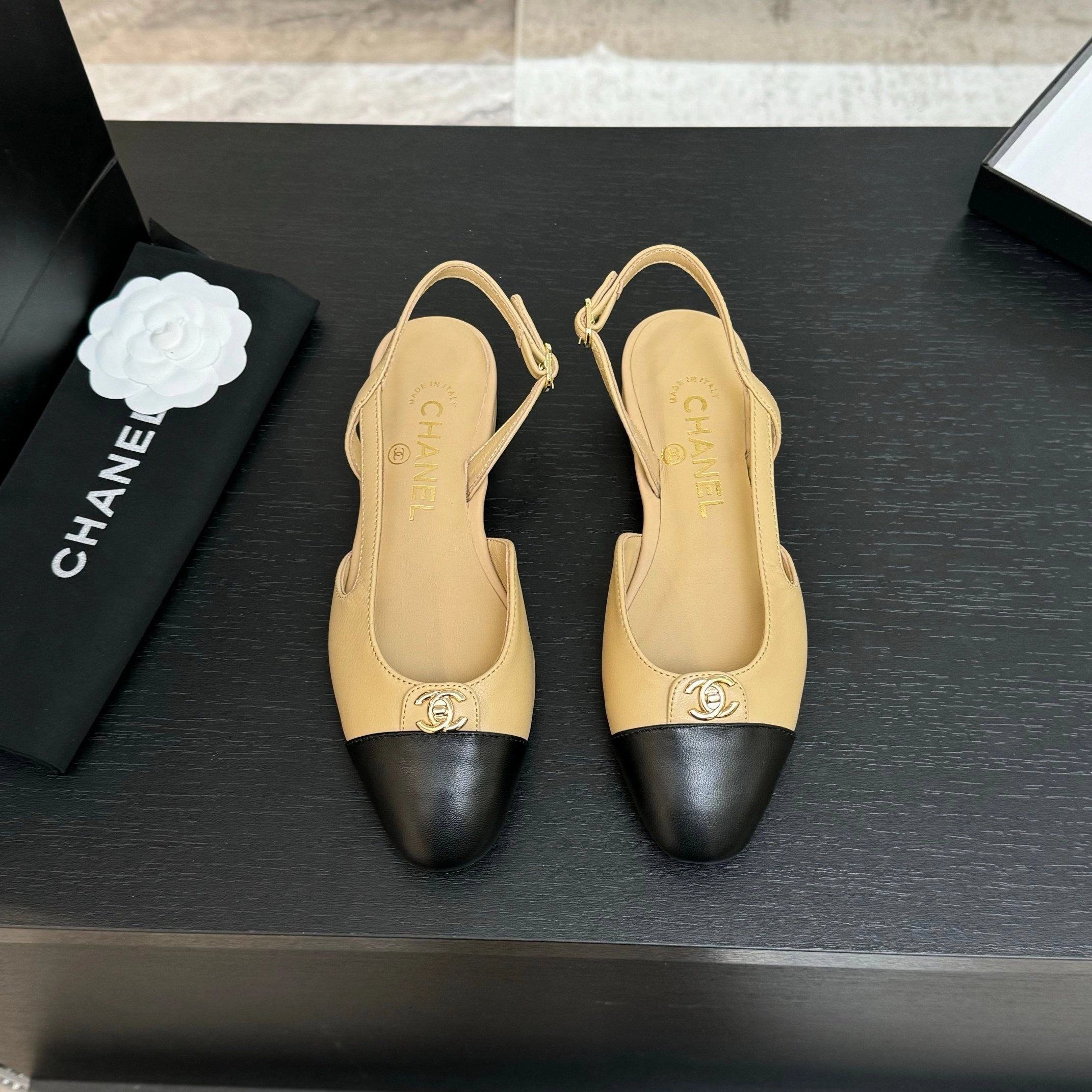 SE1718 Chanel Slingback / 25mm/65mm/90mm / Size5-11