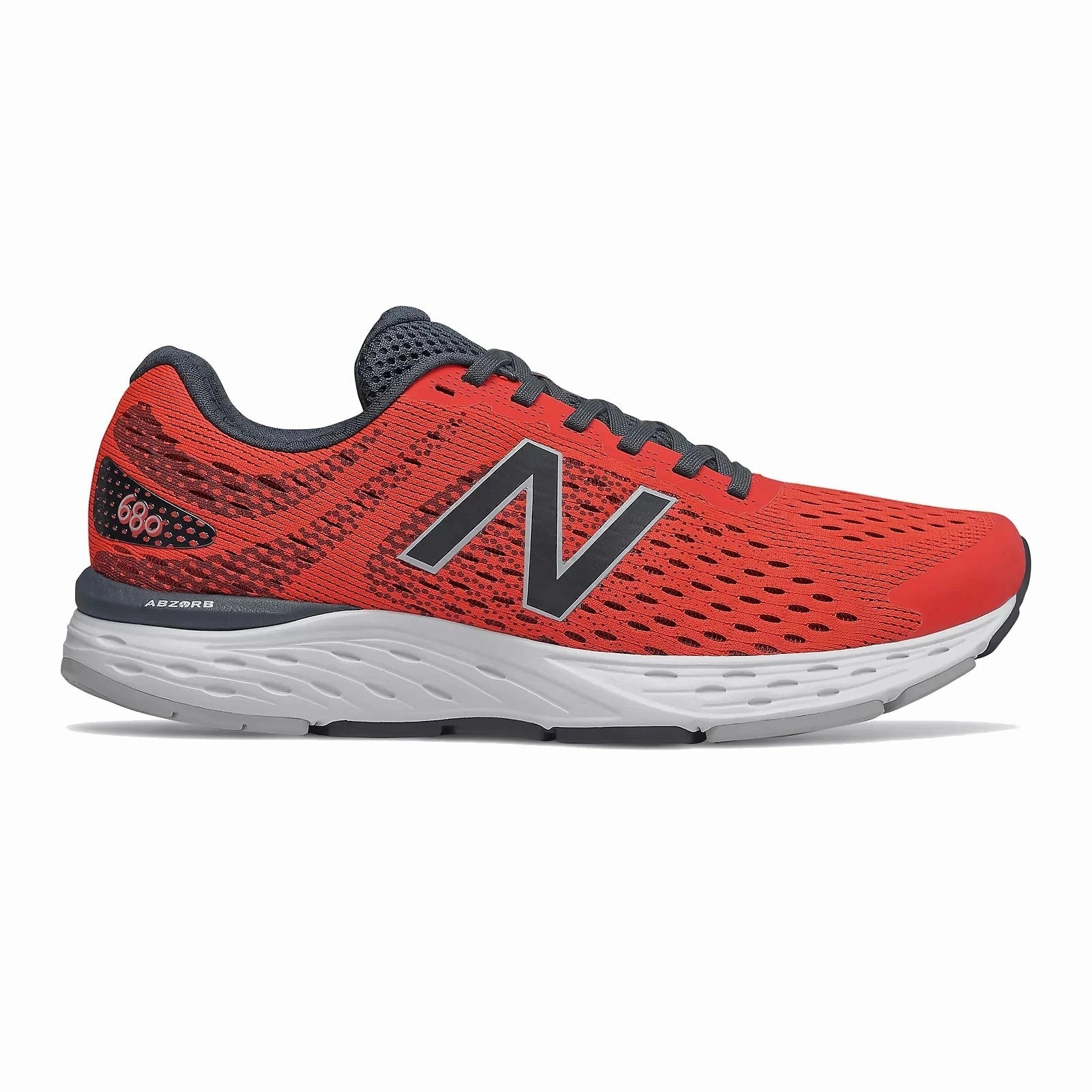 Nyc Running Shoe Store Gait Analysis New Balance Men's 680v6 - Dark Blaze/Lead
