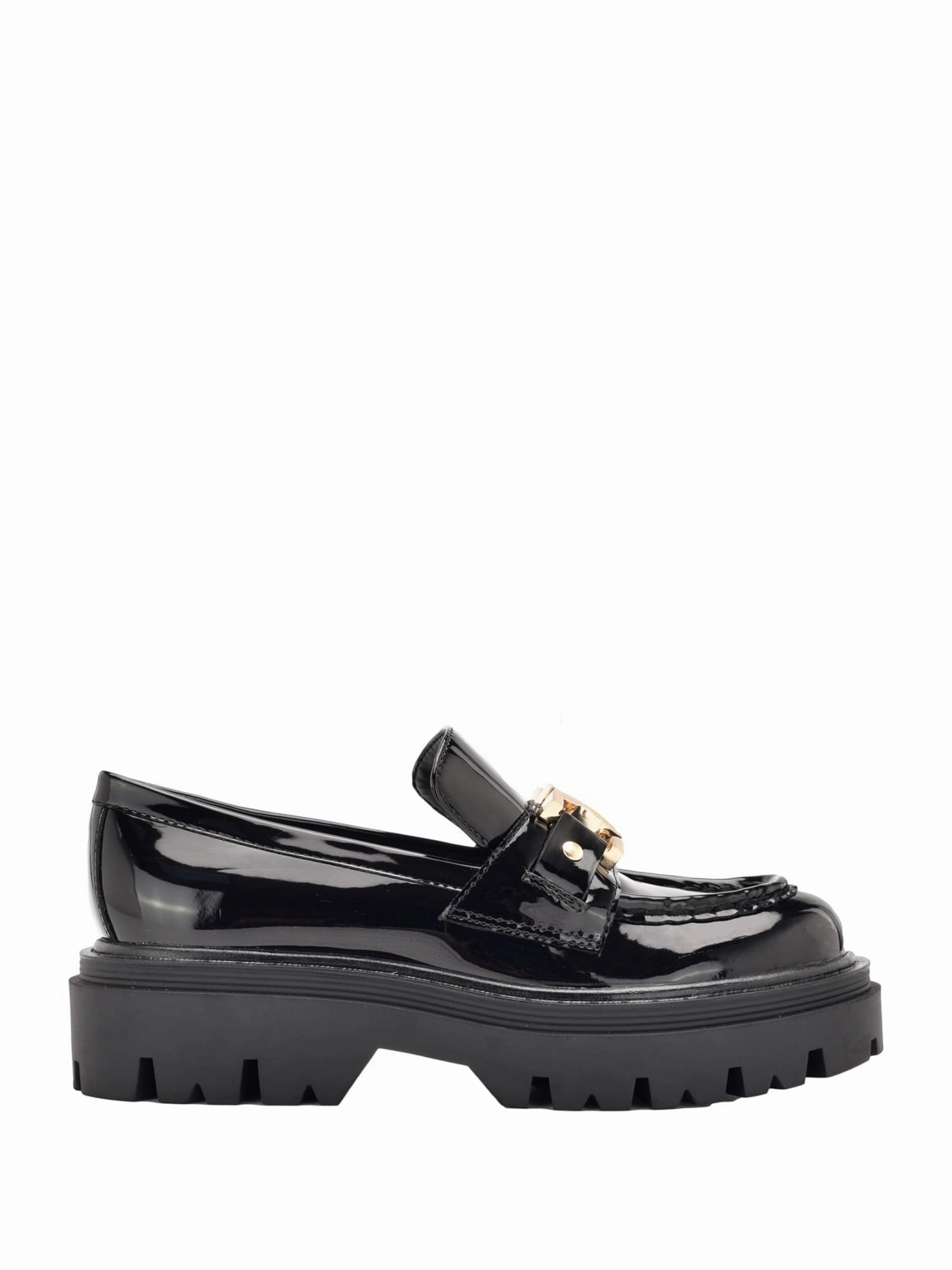 Loafers Station Albany Black Patent Keates Loafers