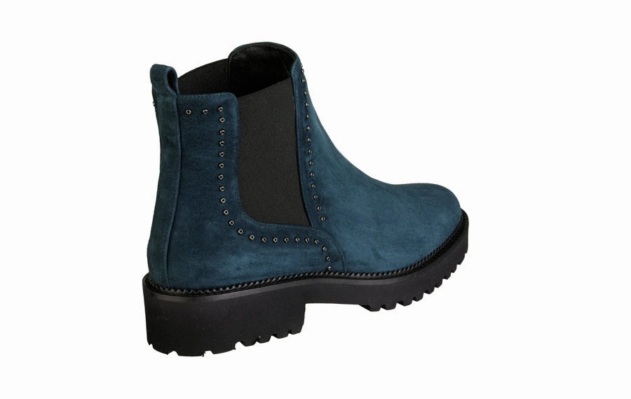 Banzai Chelsea Boots Eva Studs Teal