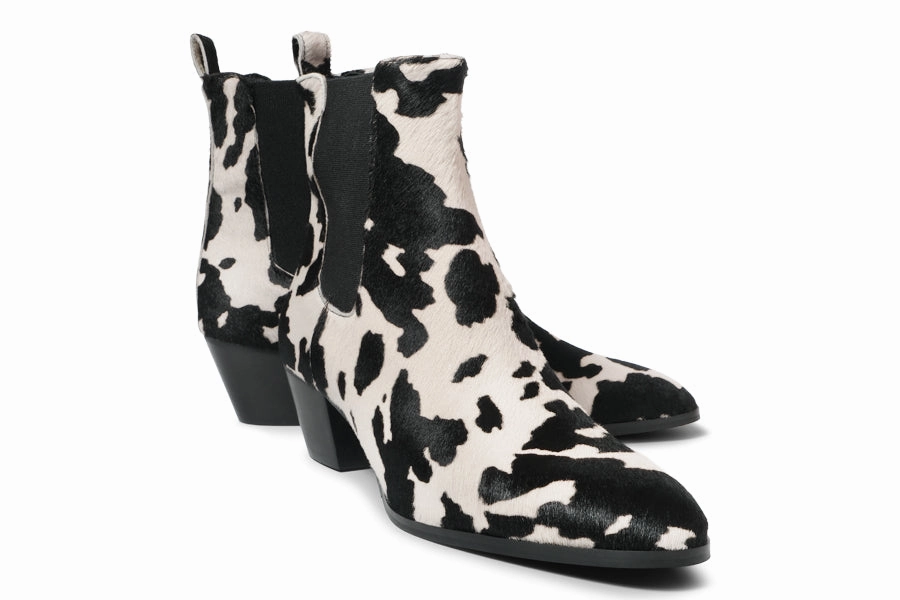 Low Heeled Sock-style Ankle Boots EVA WALKER