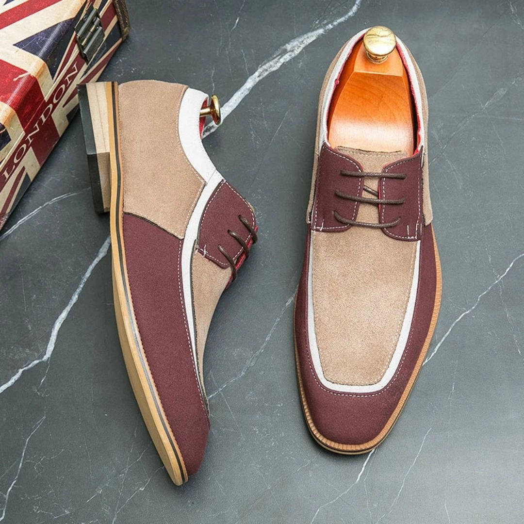 Evander Signature Derby Shoes Lace Up Ankle Shoes