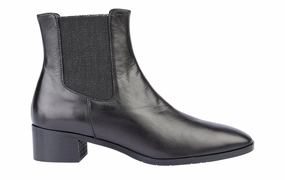 Mdf Downshift Black Ankle Boots Cut Out