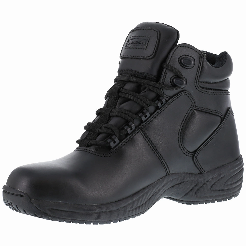 Fastener Slip Resistant Soft Toe Work Boots