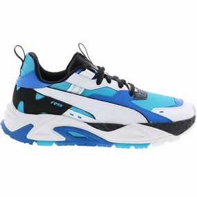 Caracal Puma Shoes Puma Men's RS TRCK Super Lifestyle Shoes - Speed Blue / White / Black
