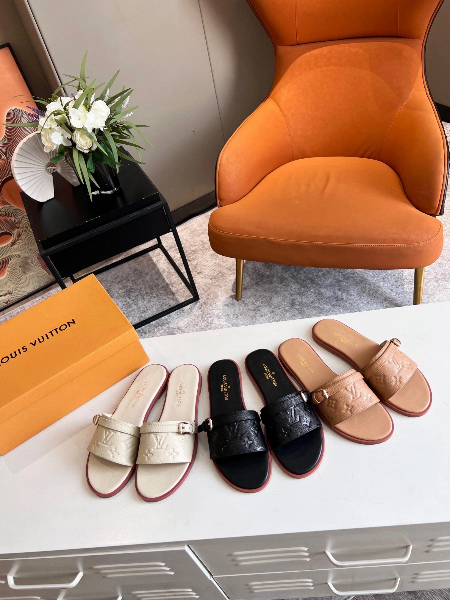 Princess Flats Shoes SE1058 LB Flat Mule /  Size5-11