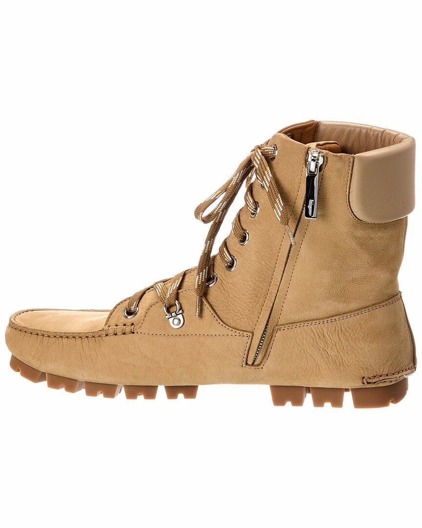 Lidl Hiking Boots Ferragamo Grifo Leather Hiking Boot