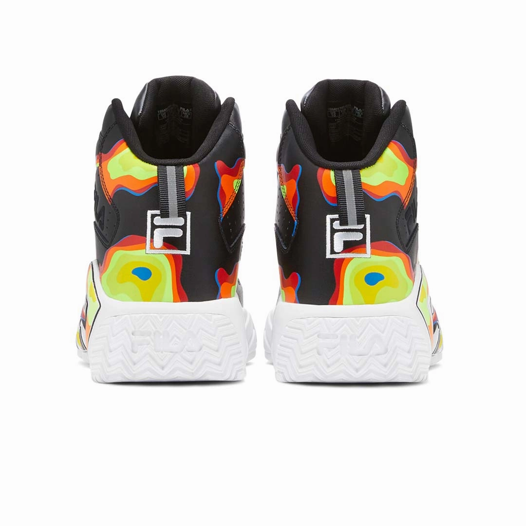 FILA - Men's MB Shoes (1BM01745 024) Orange White Basketball Shoes