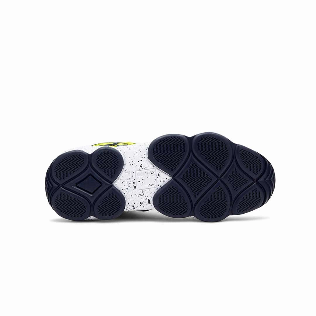 All Black Basketball Shoes FILA - Men's Stackhouse Spaghetti Shoes (1BM01093 725)