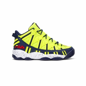 Best Basketball Shoes 2019 FILA - Men's Stackhouse Spaghetti Shoes (1BM01093 725)