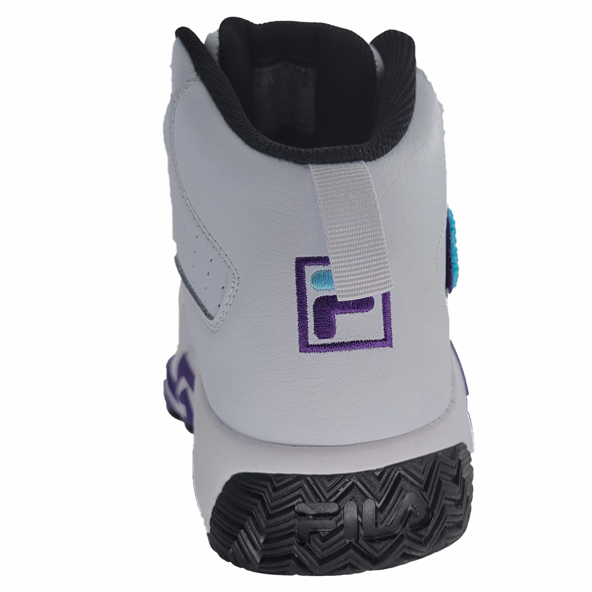 Highest Price Basketball Shoes Fila Men's  1BM01089-148 MB Chenille Jamal Mashburn White Bluefish Electric Purple Retro Basketball Shoes