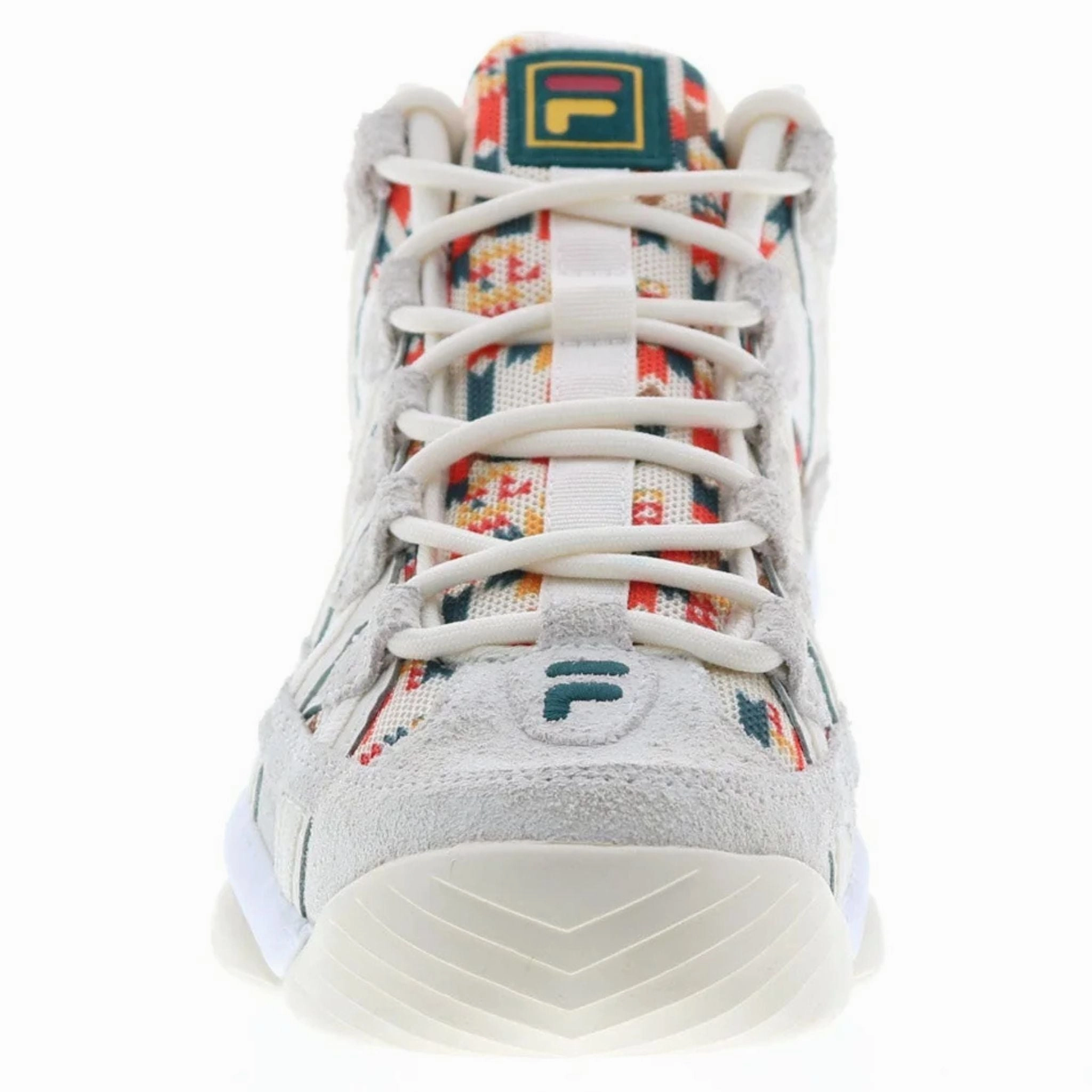 Fila Men's 1BM01271-142 Stackhouse Spaghetti Gardenia White June Bug Basketball Shoes Jordan Retro 3 Basketball Shoes