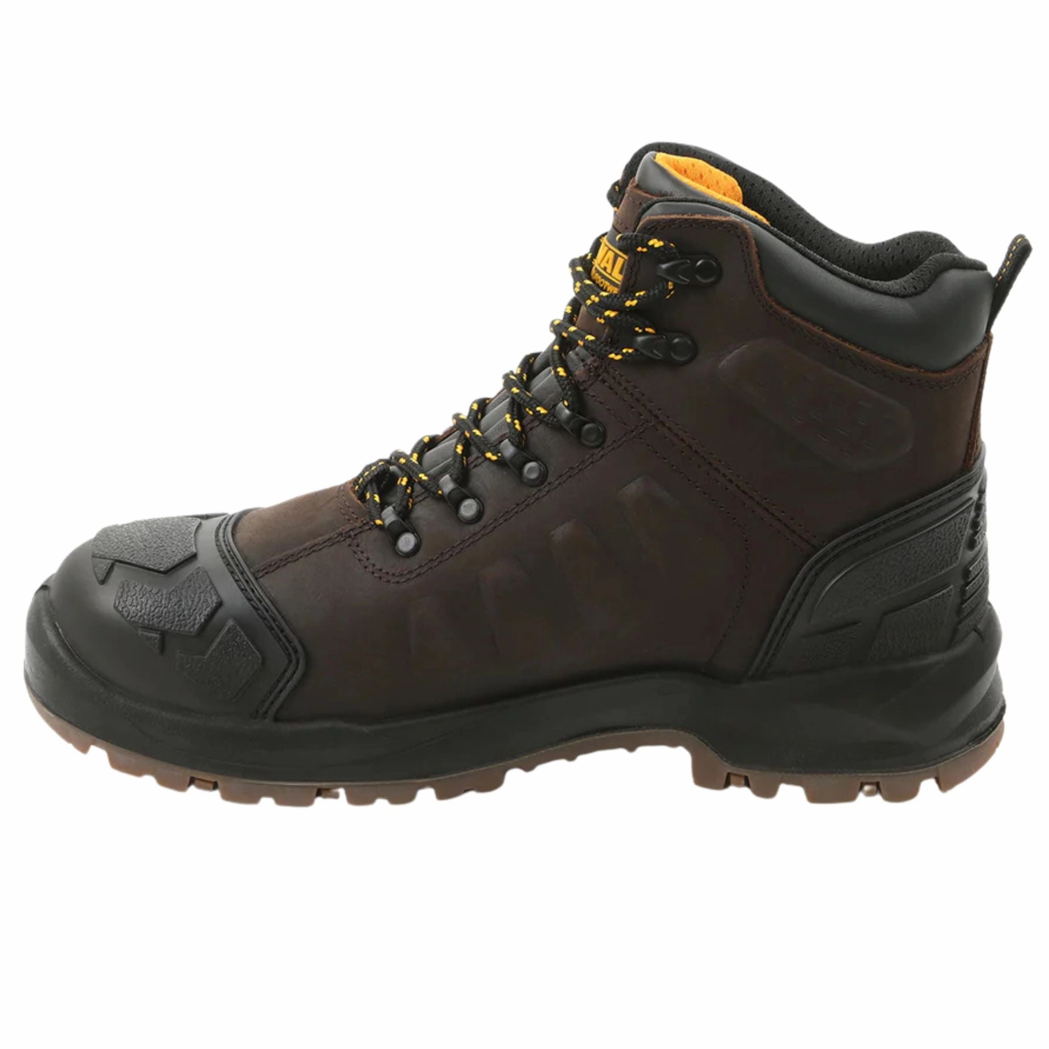 DEWALT Men's DXWP10051 Hadley Brown Waterproof Steel Safety Toe Work Boots (EXTRA WIDE) Steel Cap Boots
