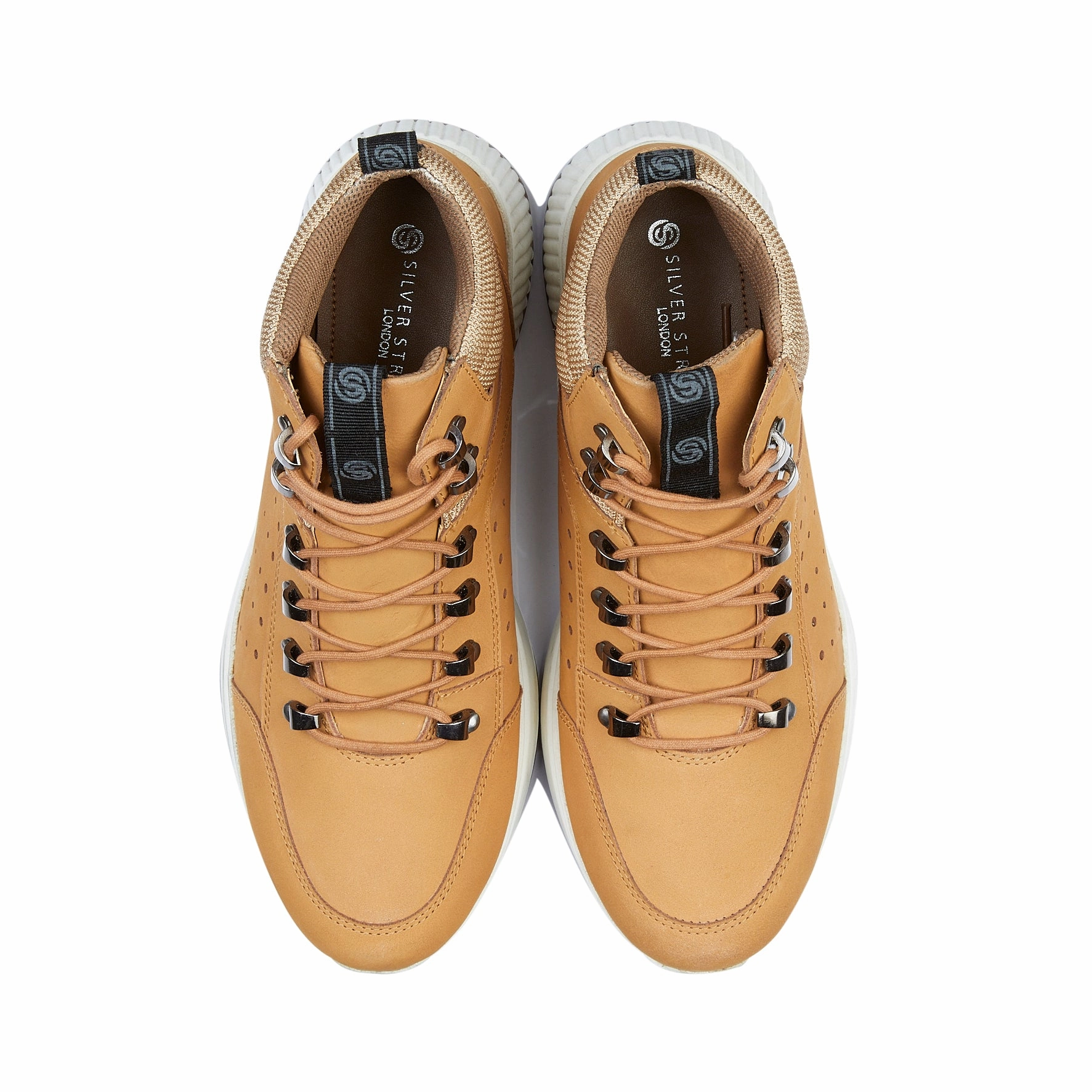 La Sport Hiking Boots Finsbury Nubuck Leather Lace up Boots - Honey