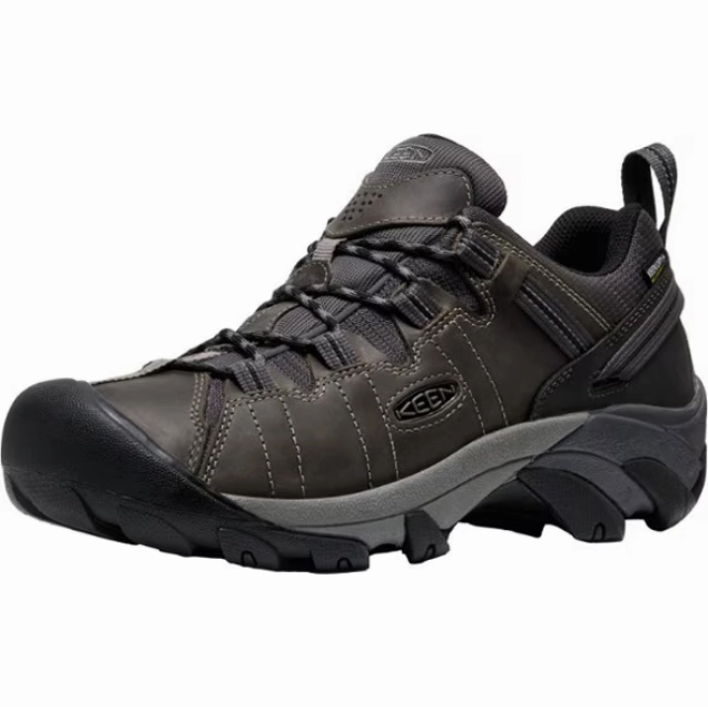 Custom Made Hiking Boots Keen Men's Targhee II Waterproof Hiking Boots - Steel Grey/ Black