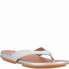 Fitflop Gracie Shimmerlux Toe Post Sandals Fiorucci Flip Flops