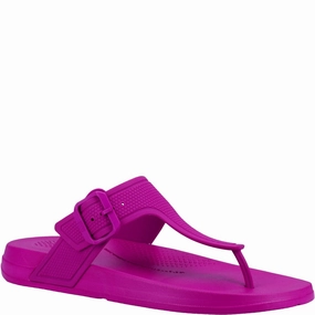 Sexy Feet Flip Flops Fitflop iQUSHION Adjustable Buckle Flip-Flops