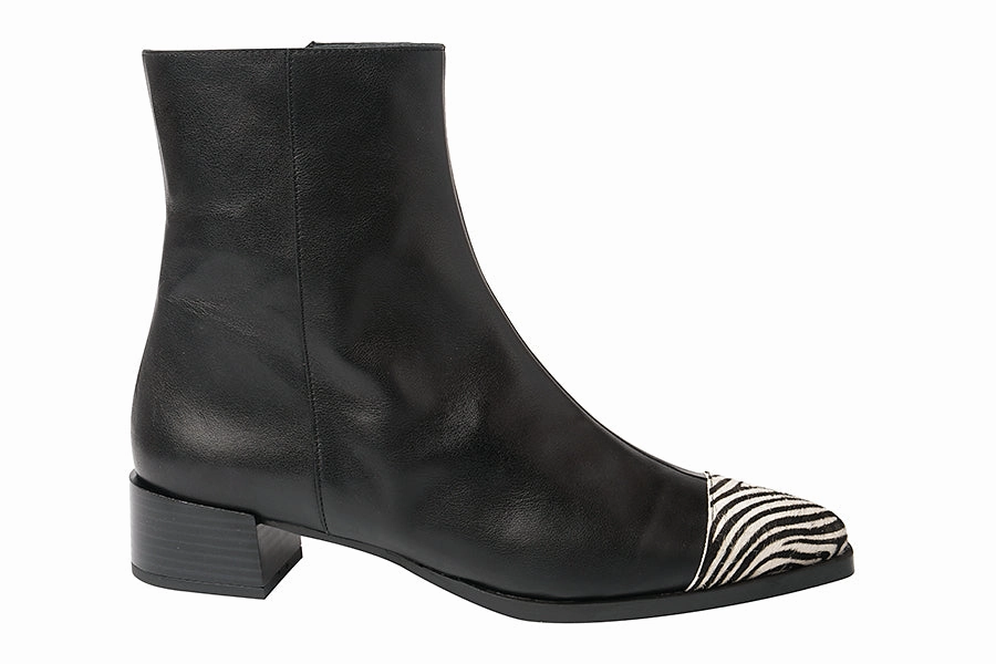 DAN MARQUEZ Pointed Wedge Ankle Boots