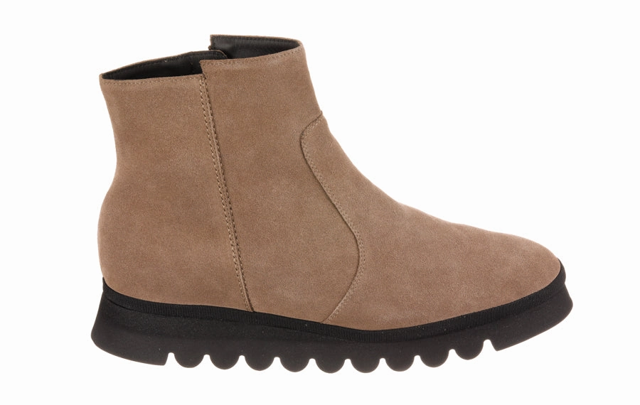 Heeled Chunky Ankle Boots Kat Smoke