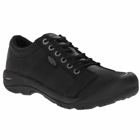 Keen Men's Austin Oxford - Black Hiking Boots Rubbing Side Ankle Bone