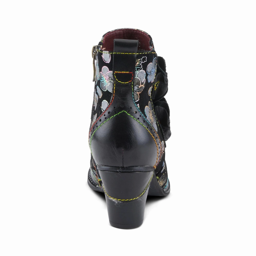 Waterproof Chelsea Boots Sale L'artiste By Spring Step Glynn Black Multi Leather Boot (Women's)