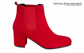 Ken Rubber Red Ambassador Chelsea Boots