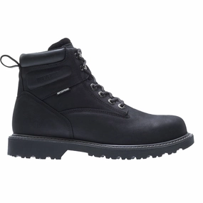 Floorhand 6 Inch Waterproof Soft Toe Work Boots Pull On Work Boots Vs Lace Up