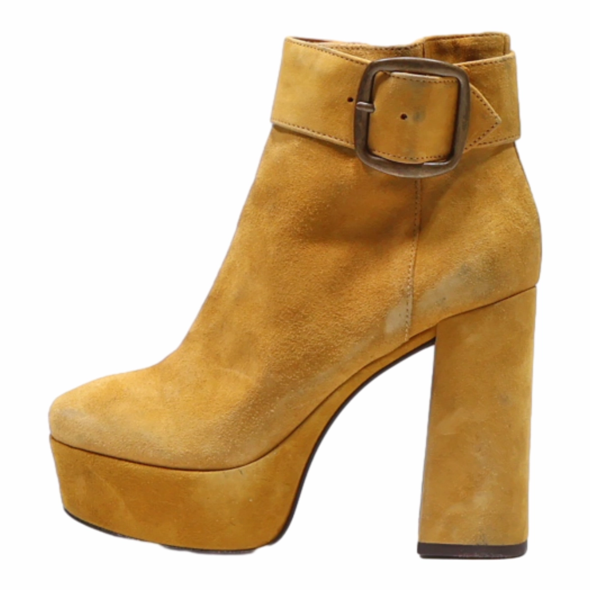 Foundation Chelsea Boots FORNENTINI Chelsea Boots Orange Leather Womens UK 5