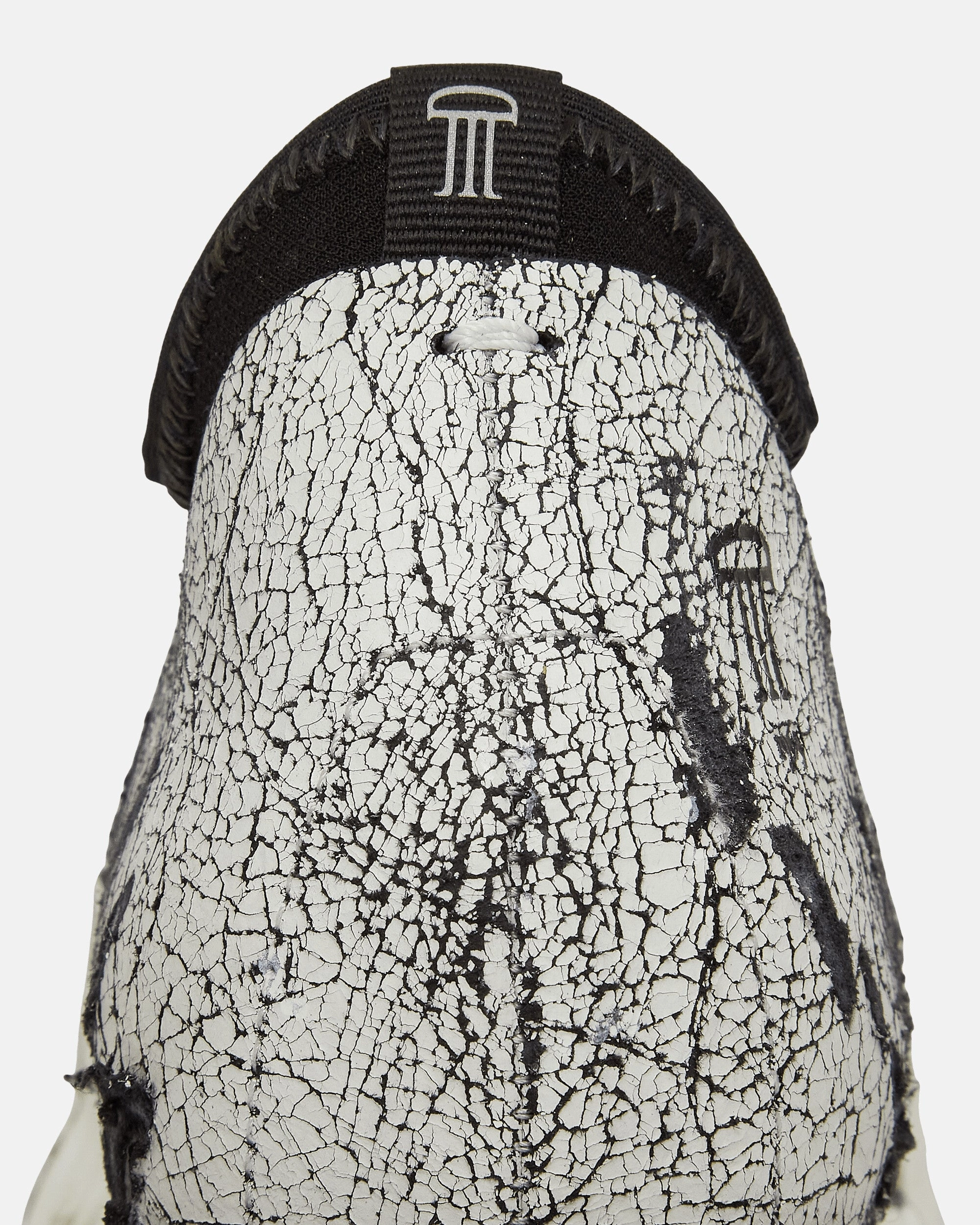 Poyana Distressed Boots White All Leather Hiking Boot