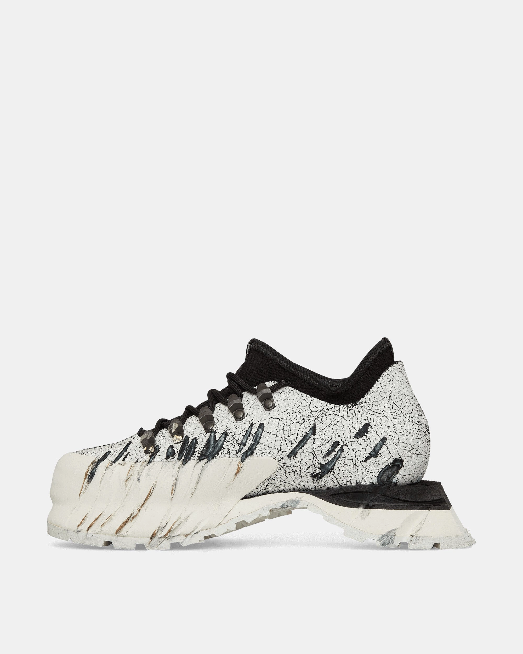 Poyana Distressed Boots White Adidas Obyo X Jeremy Scott Hiking Boot