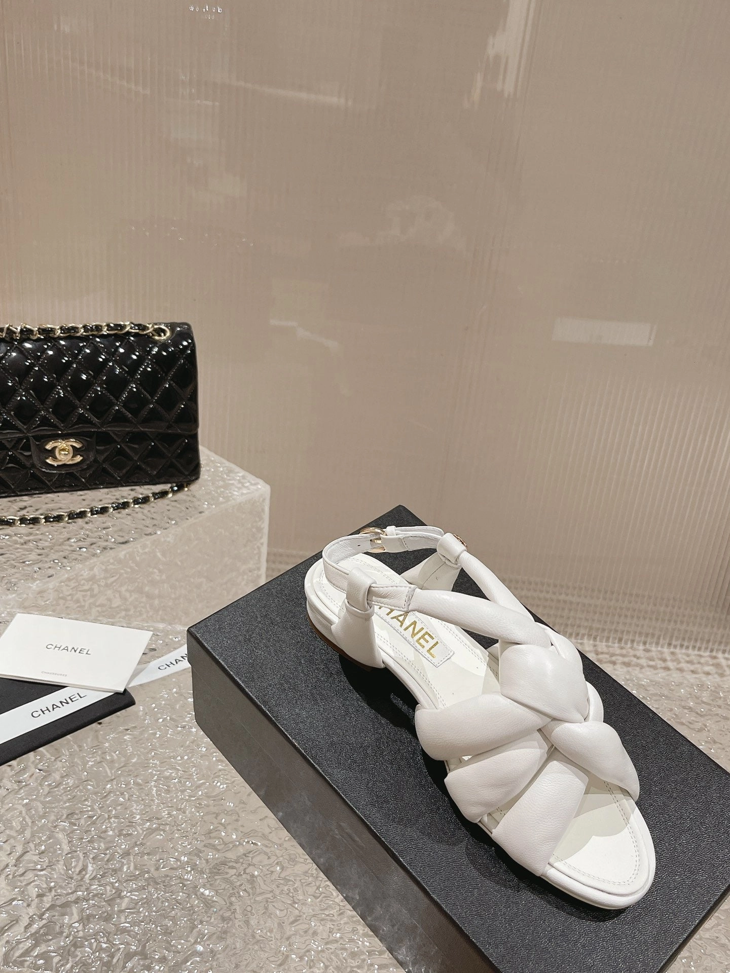 SE1155 CC Sandals / Size4-10 British Flat Shoes