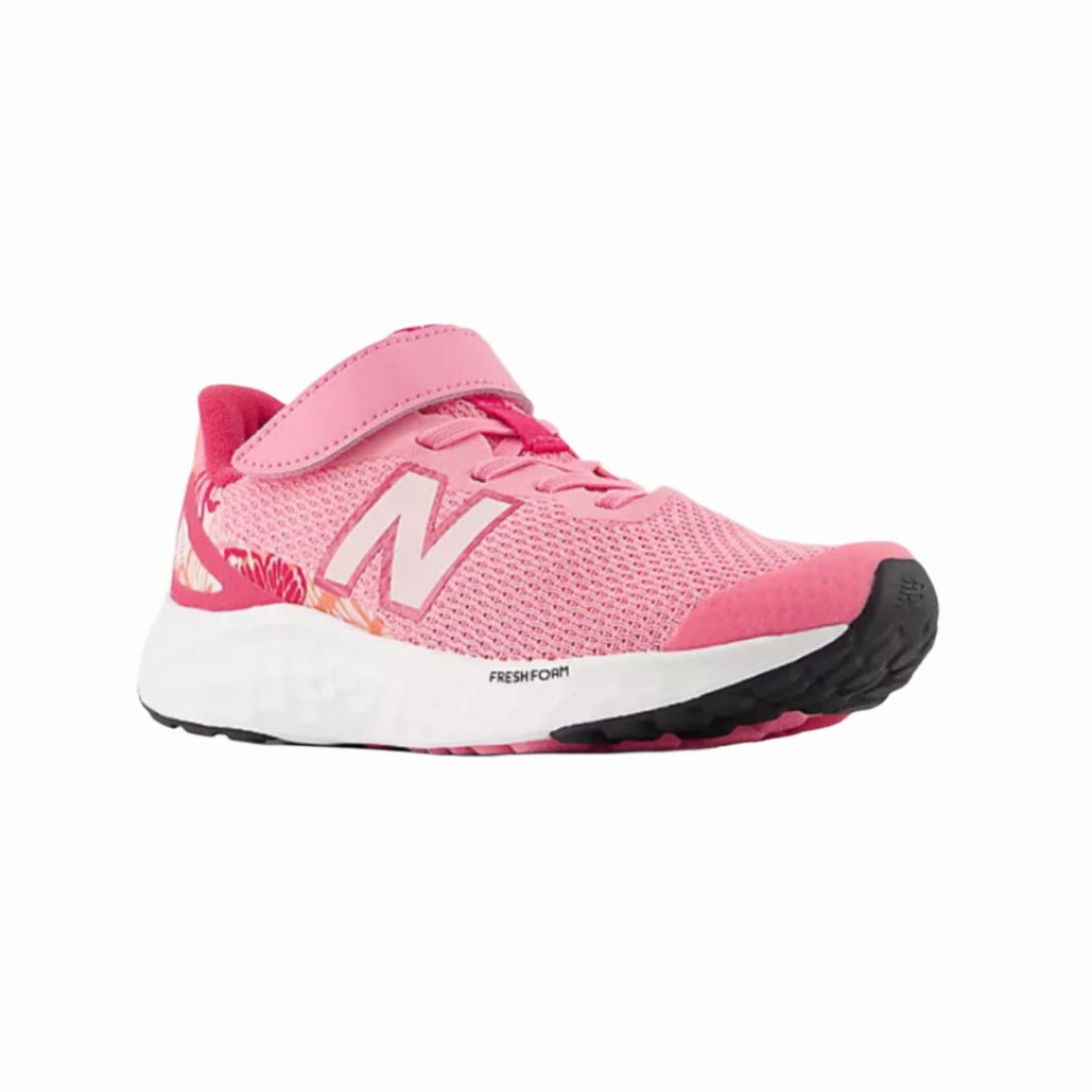 On Running Shoes Trail Fresh Foam Arishi v4 Bungee Lace with Top Strap (Little Kid)