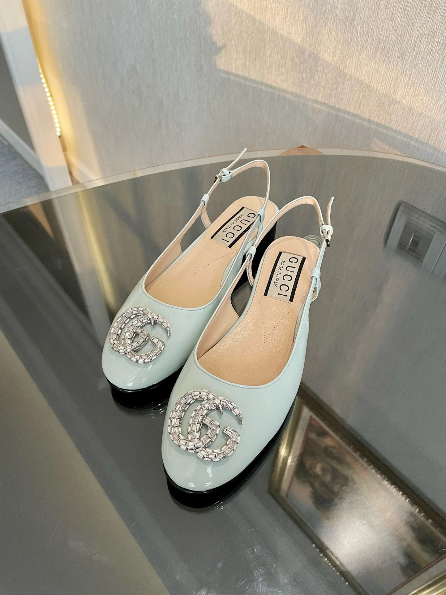 SE1271 Women's ballerina with Double G / Size5-11