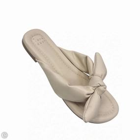 Sandals Flip Flops By A New Day In Tan, Size: 8 NULL Kona Flip Flops